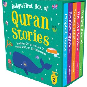 Baby's First Box of Quran Stories (Set of Five Board Books Vol 2) - Saniyasnain Khan