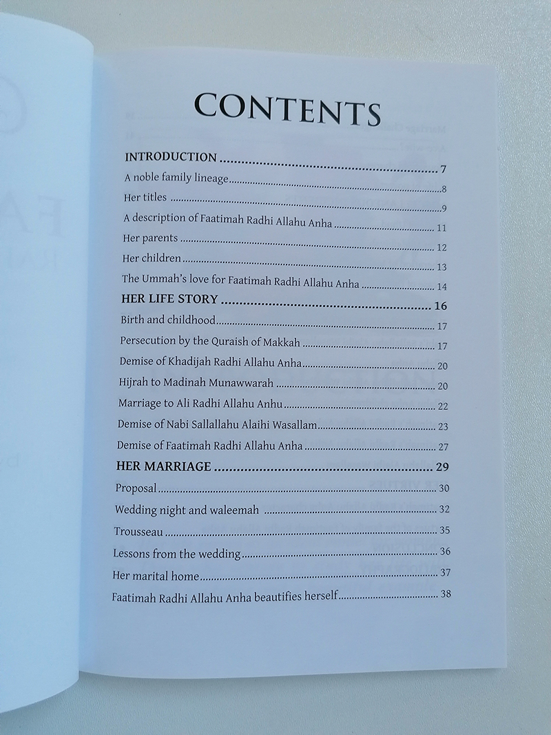 Golden Stories from the Life of Faatimah - Moulana Afzal Ismail - Image 6